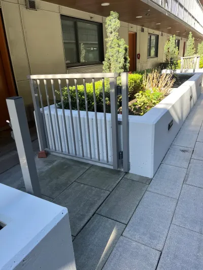Avesta property, courtyard wall restoration