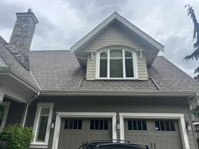 After: side view completed, Brackendale Squamish BC