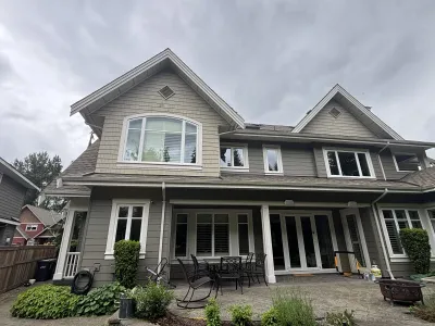 After: corner detail, Brackendale Squamish BC