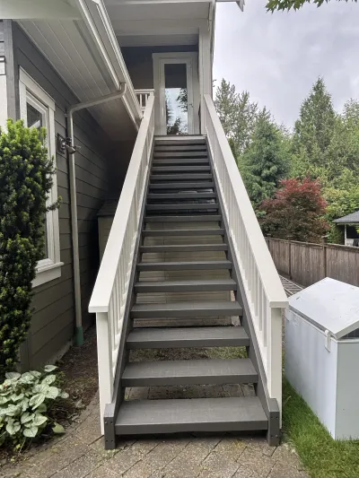 After: completed transformation, Brackendale Squamish