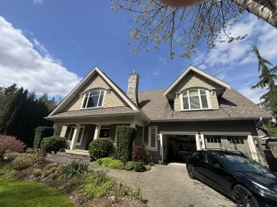 Before: window frames, Brackendale Squamish