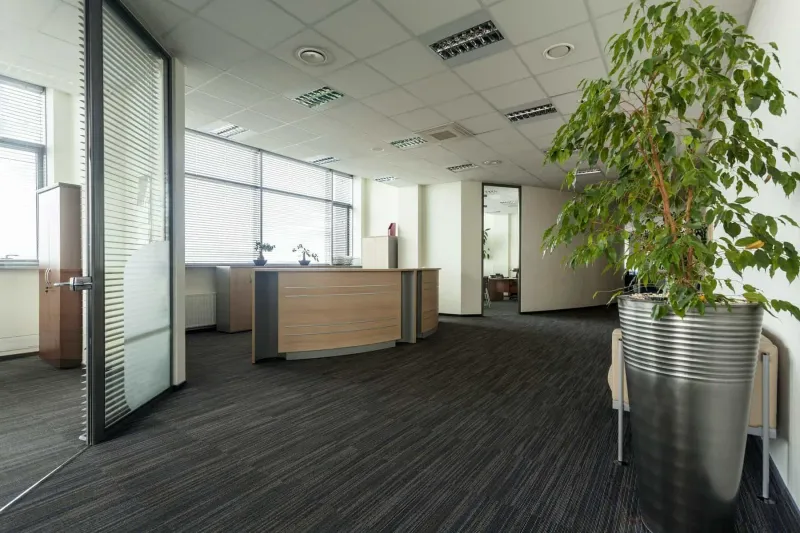 Commercial hallway interior painting, Colour Craft Painting