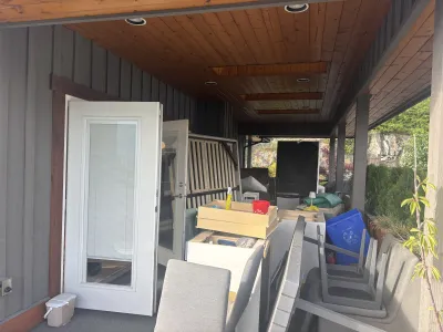 Before: Dennis residence side view, Garibaldi Highlands
