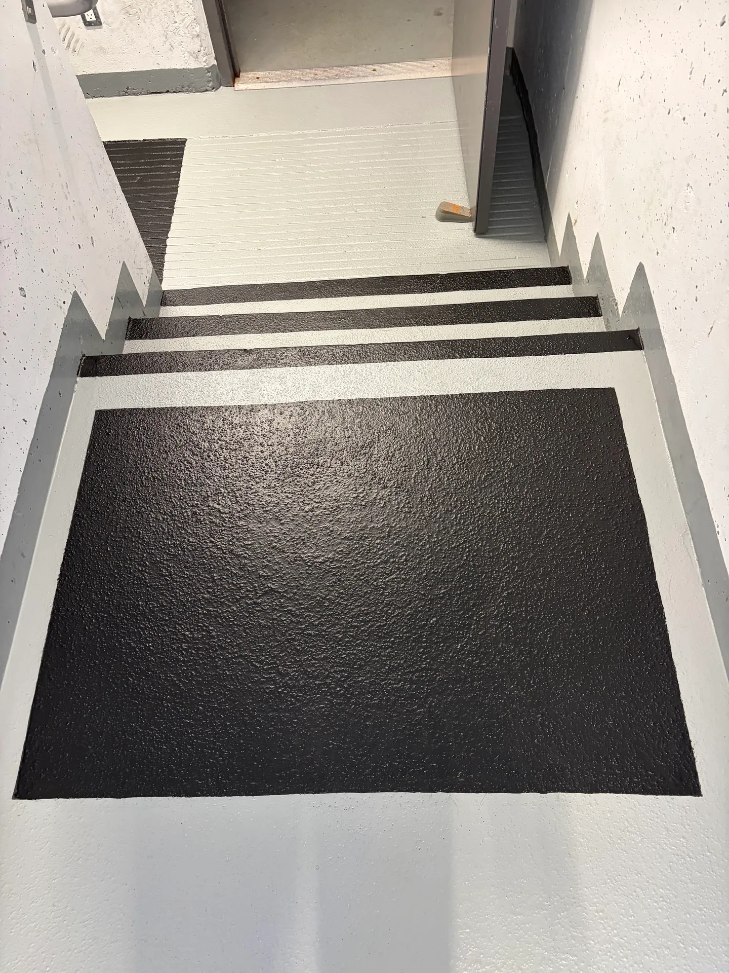 Stairwell & 101-Door Repaint, Downtown, Squamish, BC, completed by Colour Craft Painting
