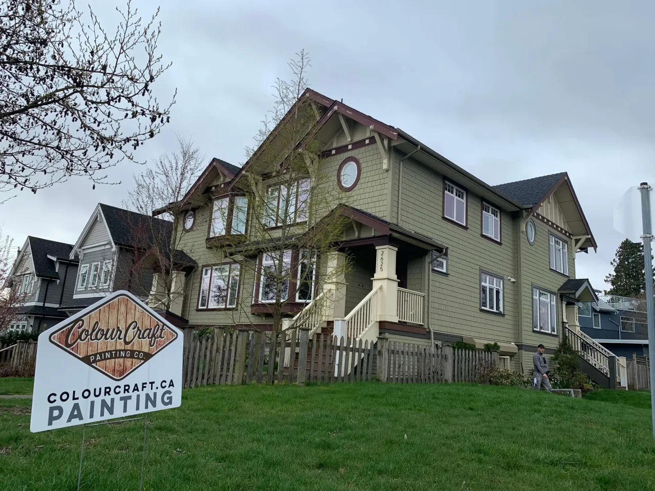 Commercial Fourplex Colour Match, East Vancouver, BC
