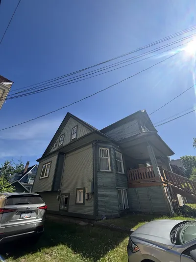 Before: East Vancouver heritage home front view