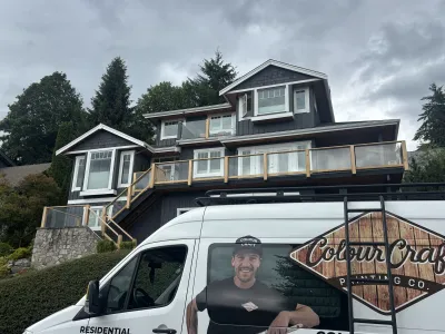 After: side view, completed, Garibaldi Highlands