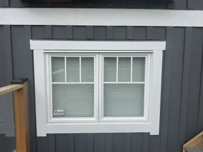 After: window frames, fresh paint, Garibaldi Highlands