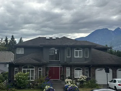 After: completed exterior, new colour, Garibaldi Highlands