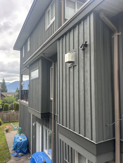 After: back view, completed, Garibaldi Highlands