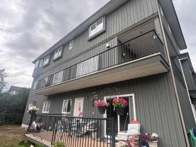 After: back with balconies, fresh paint, Garibaldi Highlands