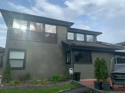 After: fascia, charcoal