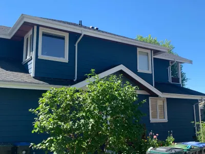 After: side view completed, Garibaldi Highlands Squamish BC