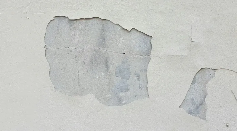 Drywall repair, wall surface damage ready for repair by Colour Craft Painting
