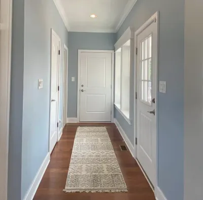 Interior house painting in Havertown PA, bright room by Colour Craft Painting