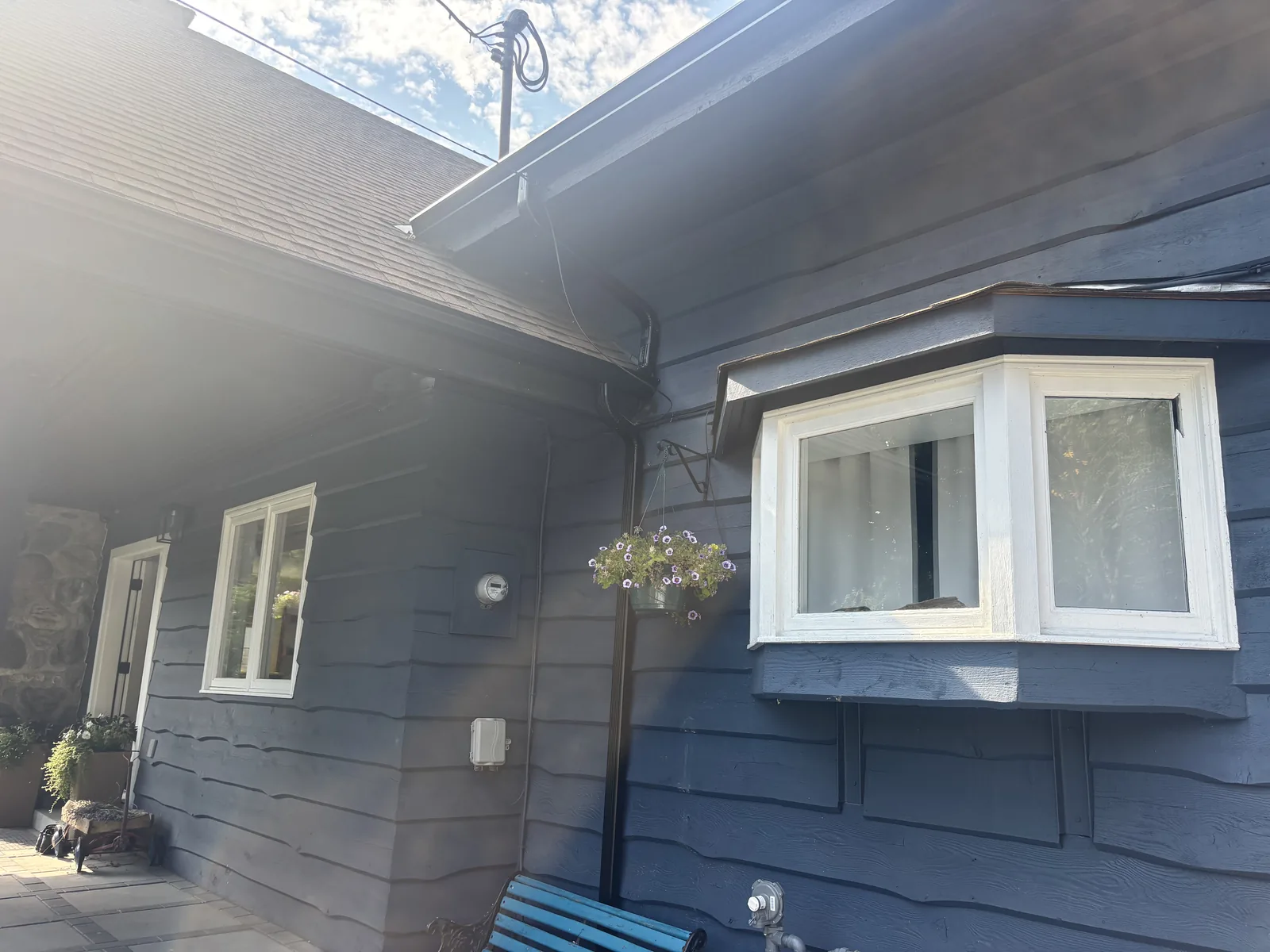 After: Kristen residence door and entry detail, Brackendale Squamish