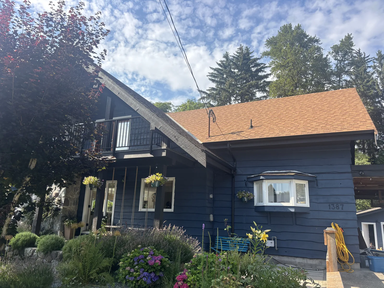 After: Kristen residence completed transformation, Depot Road Brackendale
