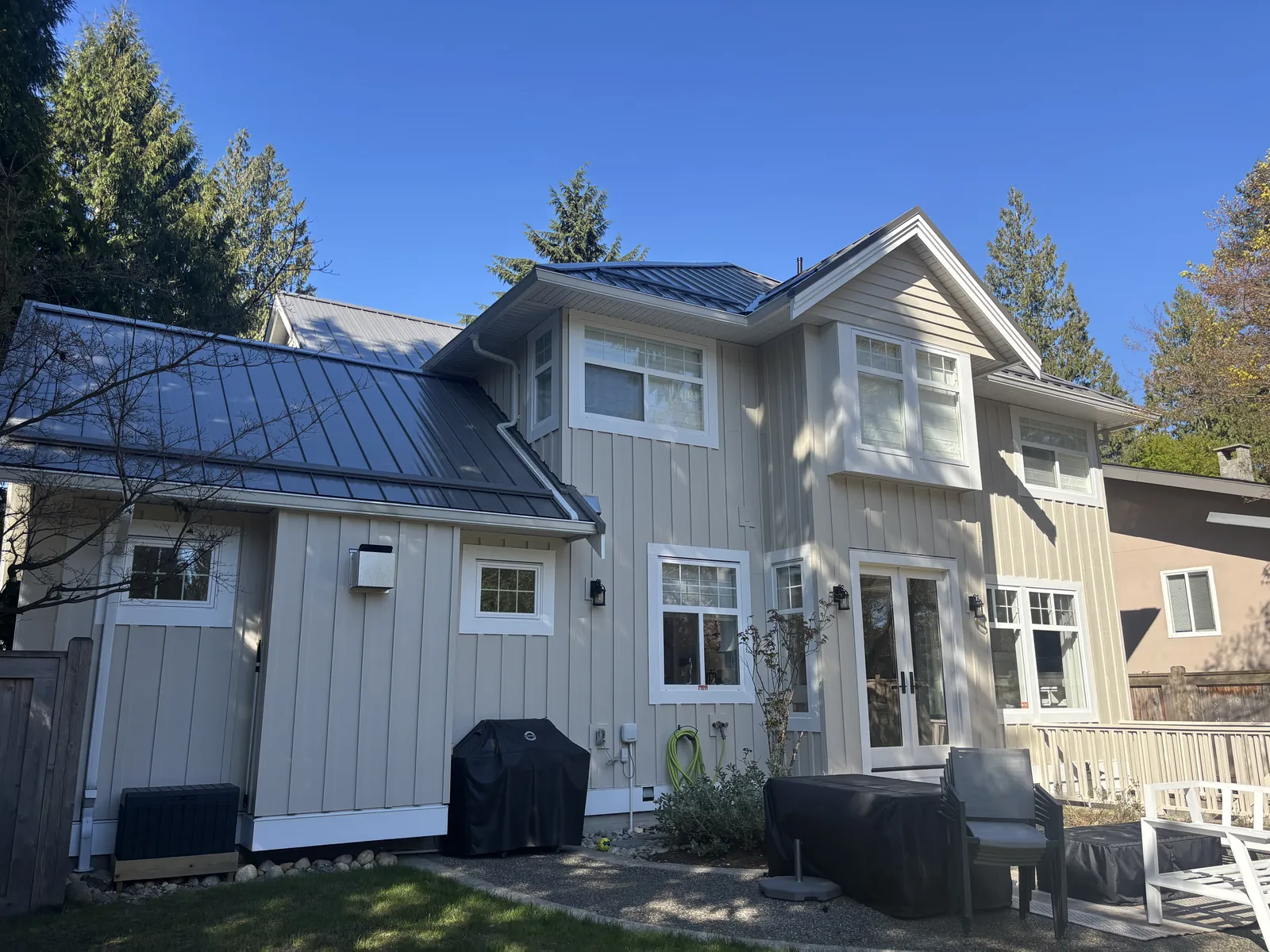 After: Marko residence shingle peaks, North Vancouver