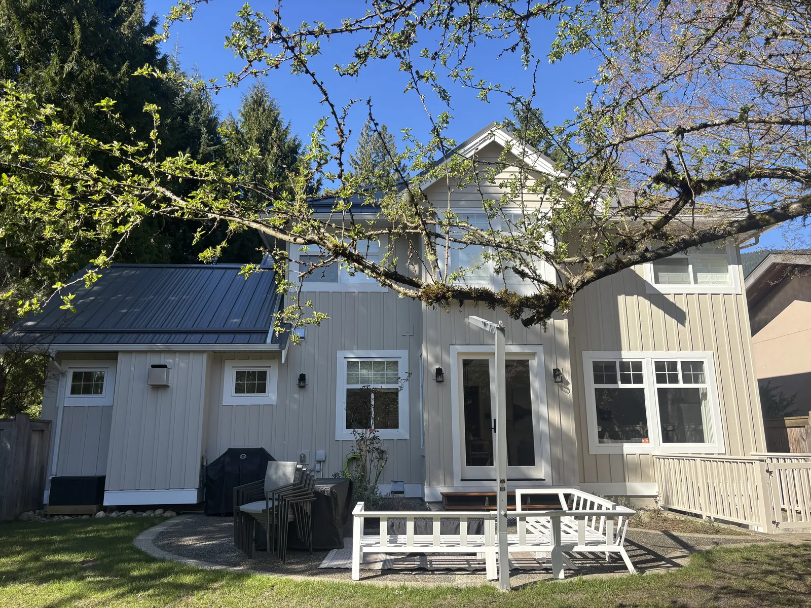 After: Marko residence belly boards and fascia, North Vancouver