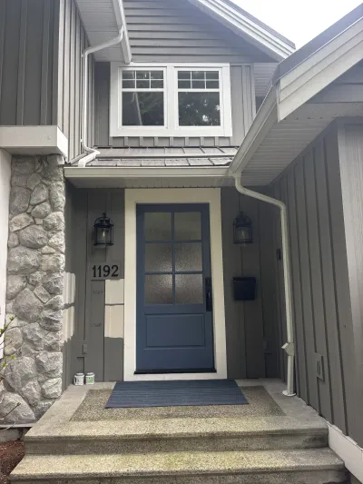 Before: side view, North Vancouver