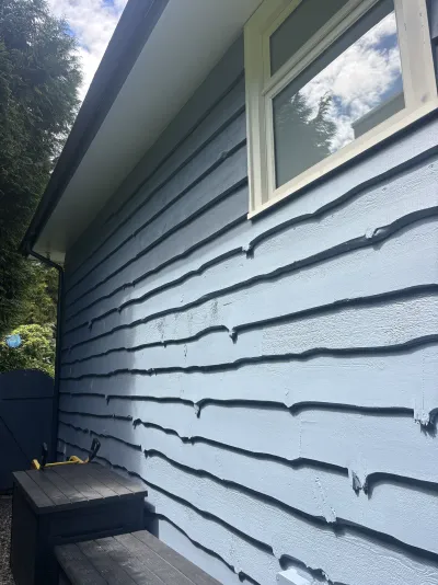 Completed full exterior repaint, Southlands Vancouver home view eight