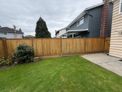 Before: door frames, Steveston Richmond BC, original condition
