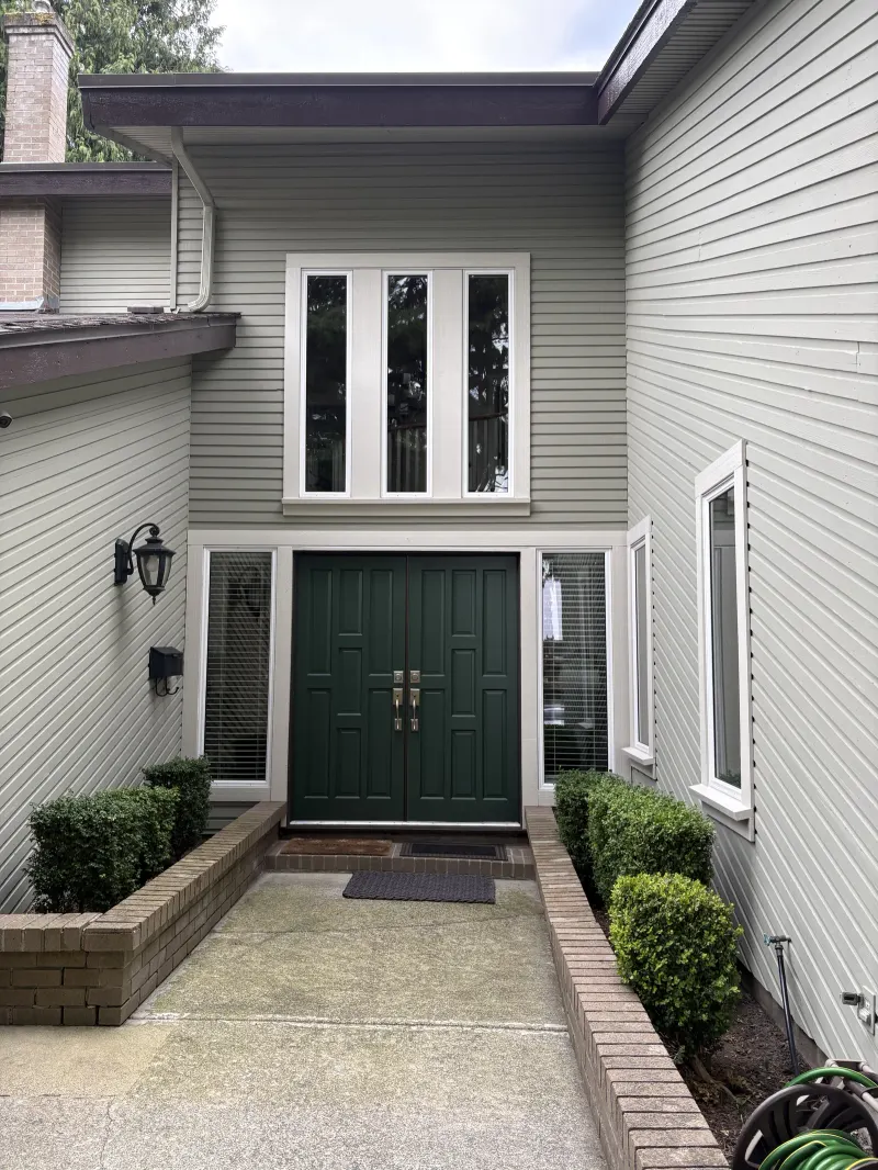 After: side view, Tsawwassen Delta BC, full exterior repaint completed