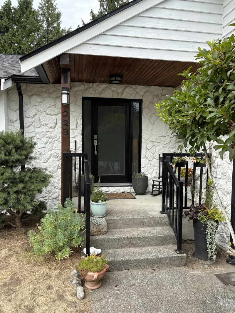 After: side view, Tsawwassen Delta BC, full exterior repaint completed