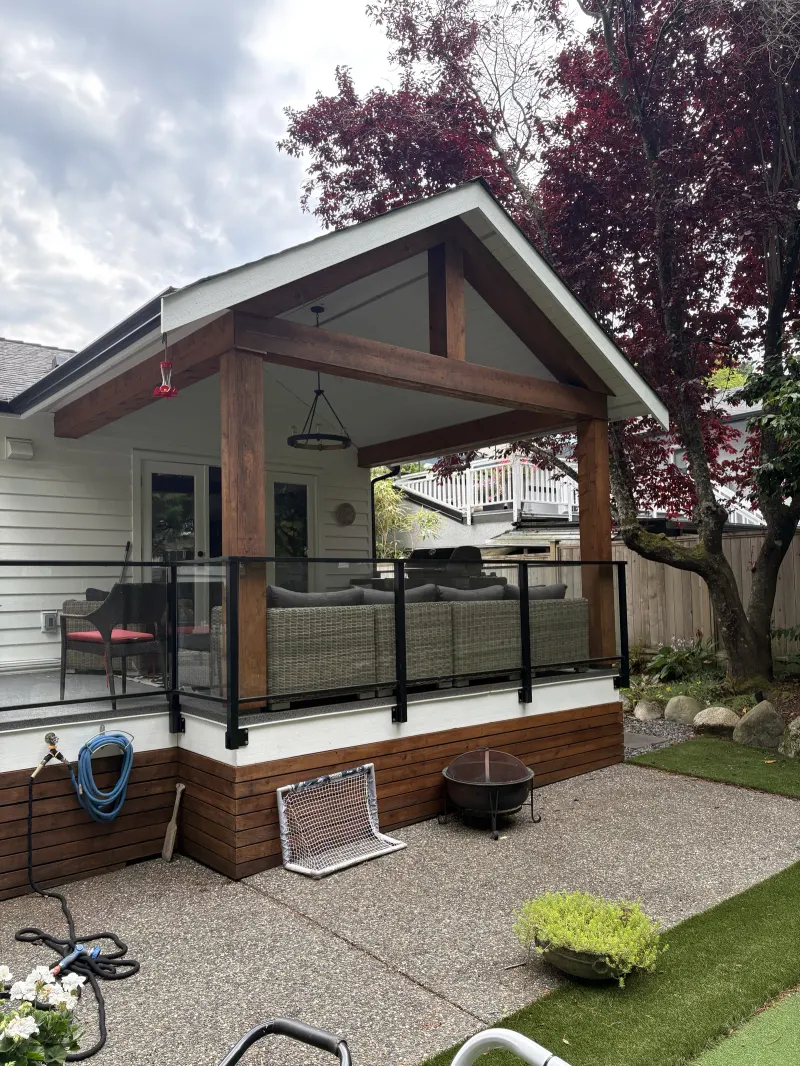 After: doors completed, Tsawwassen Delta BC, Simply White satin finish