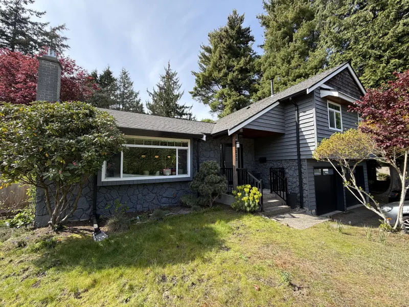 Before: rear view, Tsawwassen Delta BC, original condition