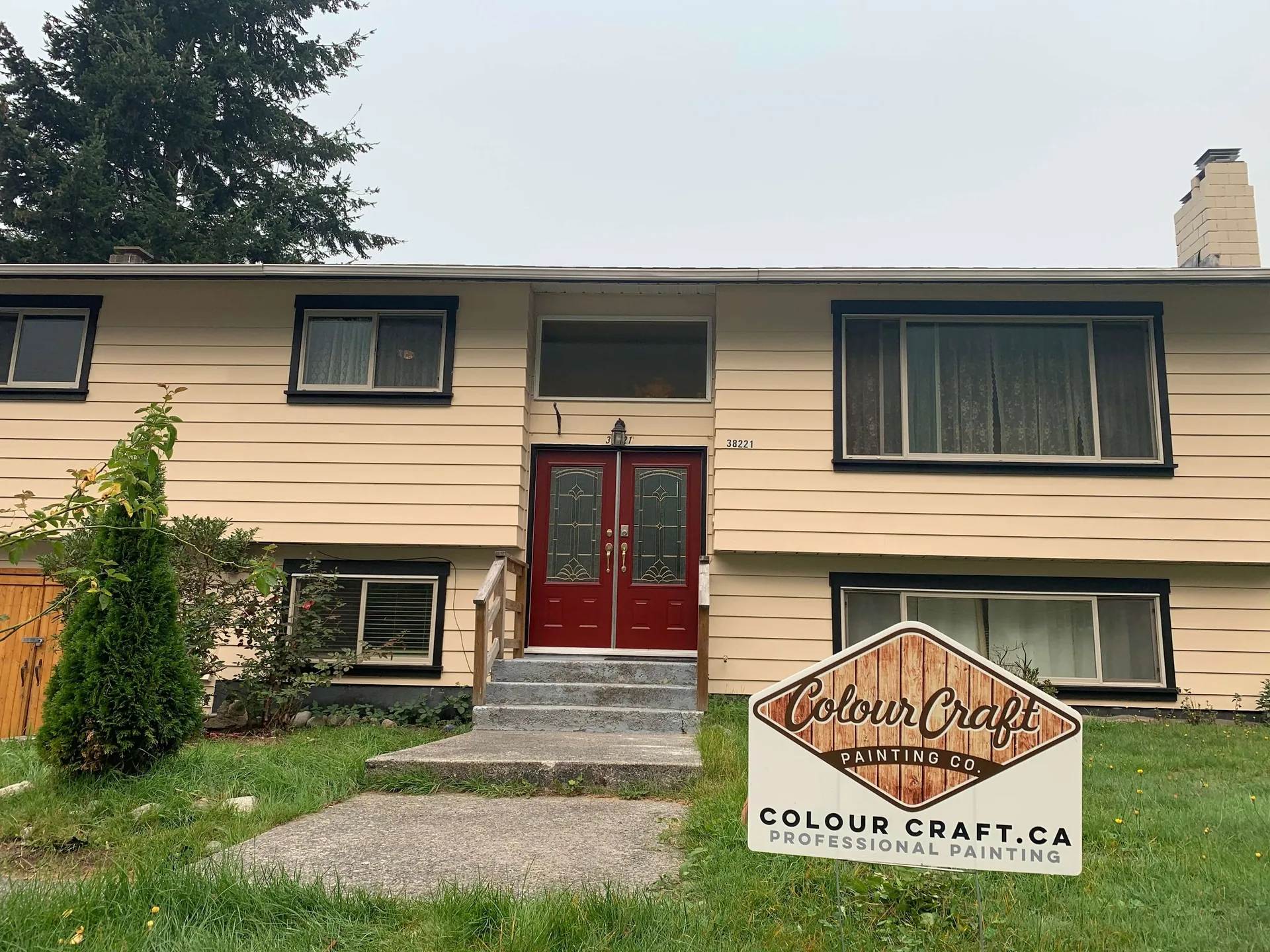 Full Exterior Repaint (2026), - Valley Cliff, Squamish, BC, completed by Colour Craft Painting