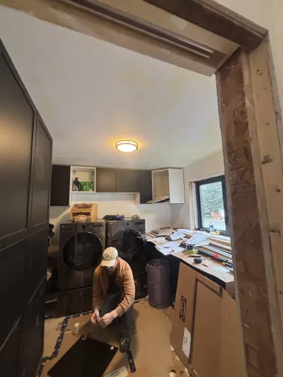 Before renovation photo at this home, Valleycliffe Squamish BC