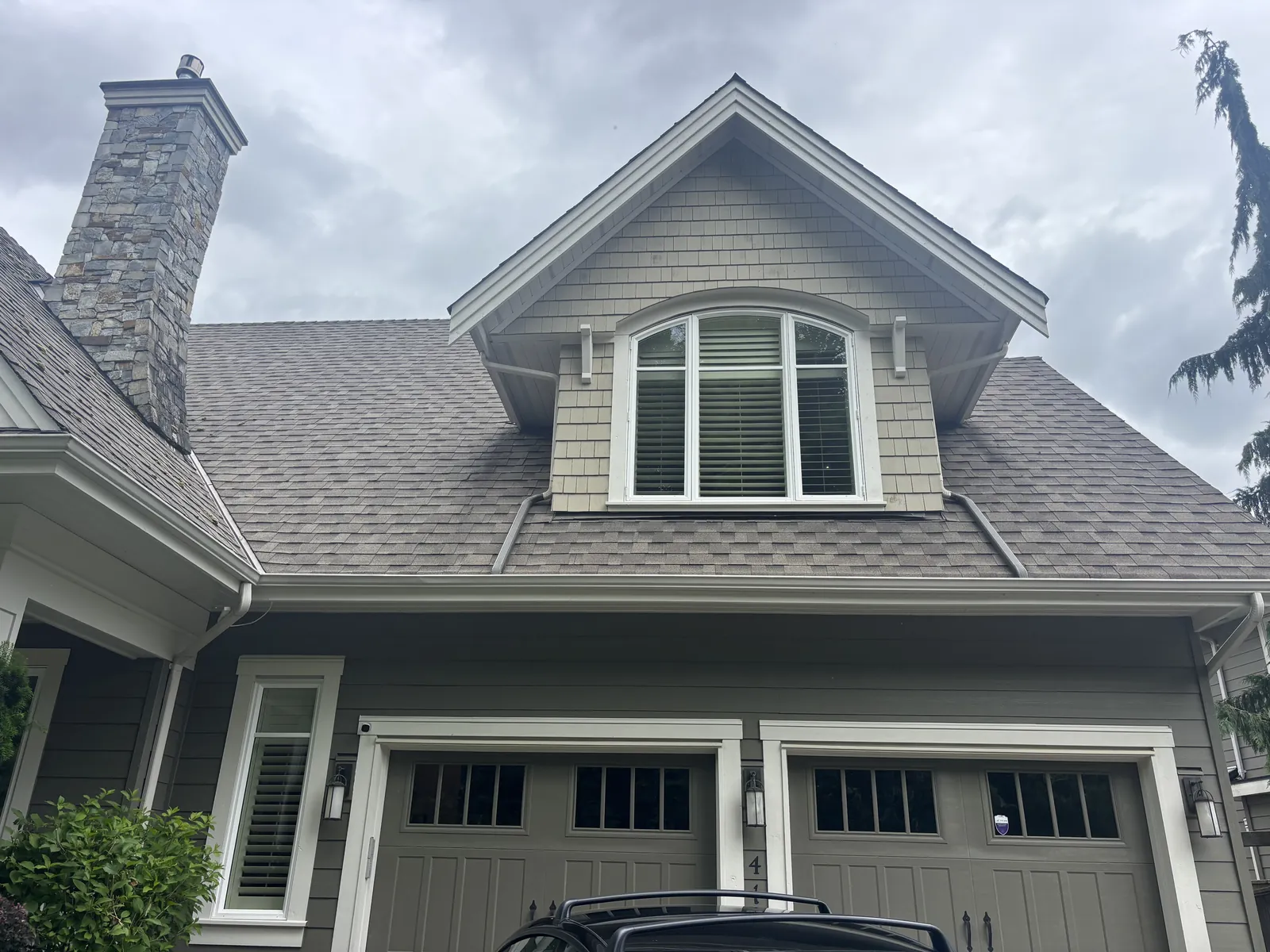 After — Adam residence side view completed, Brackendale Squamish BC