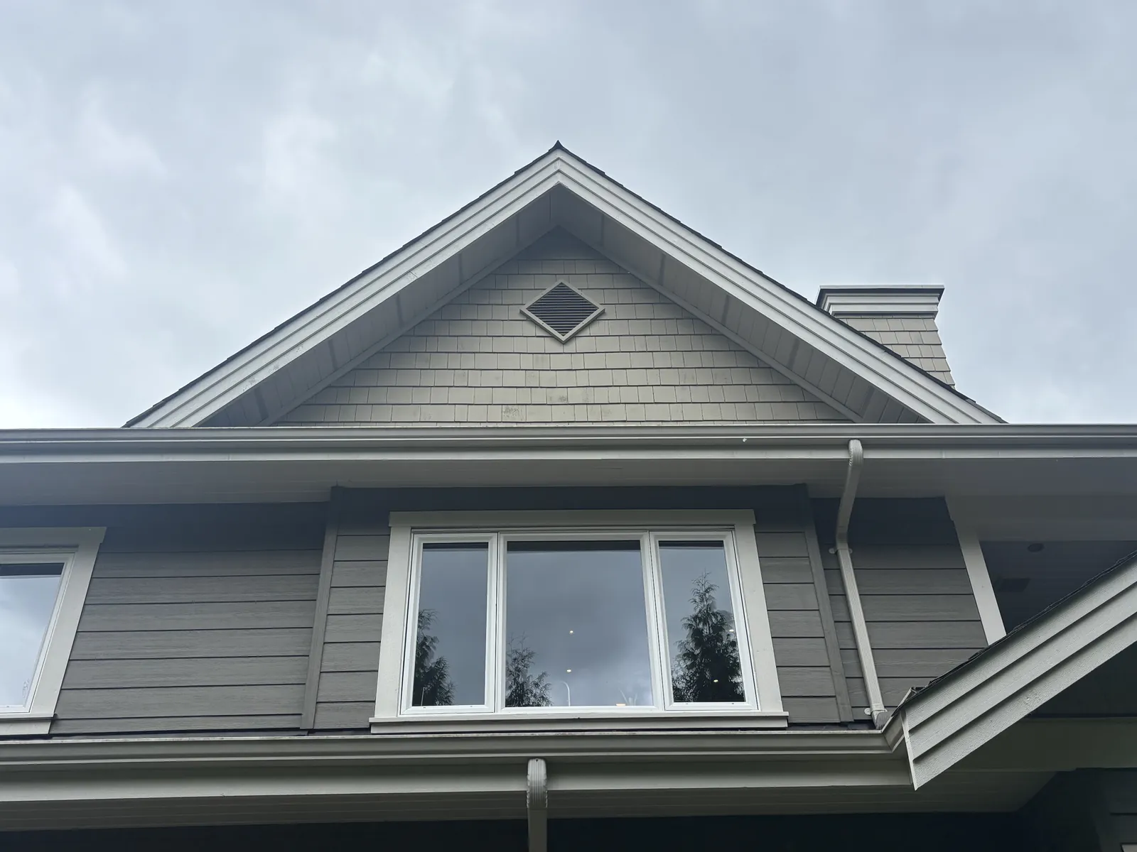 After — Adam residence wide view, Brackendale Squamish
