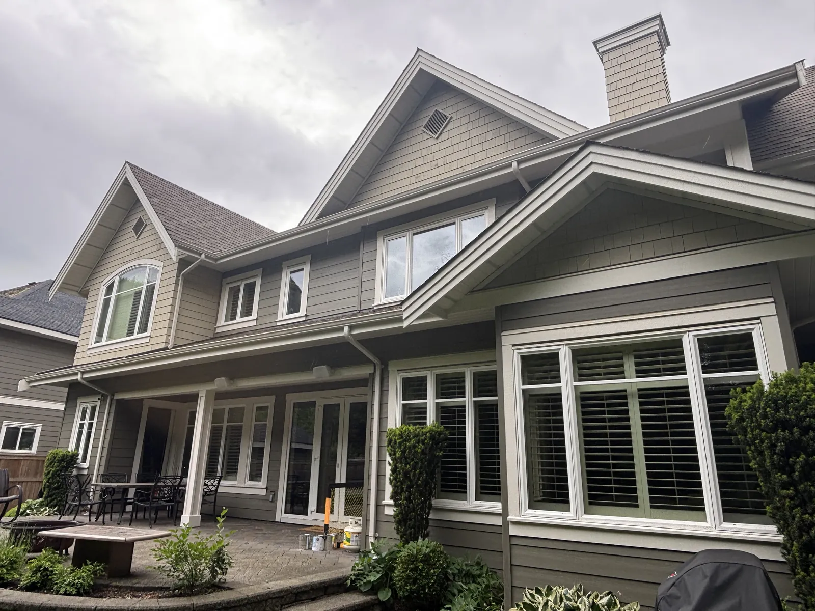 After — Adam residence full front, Brackendale Squamish BC