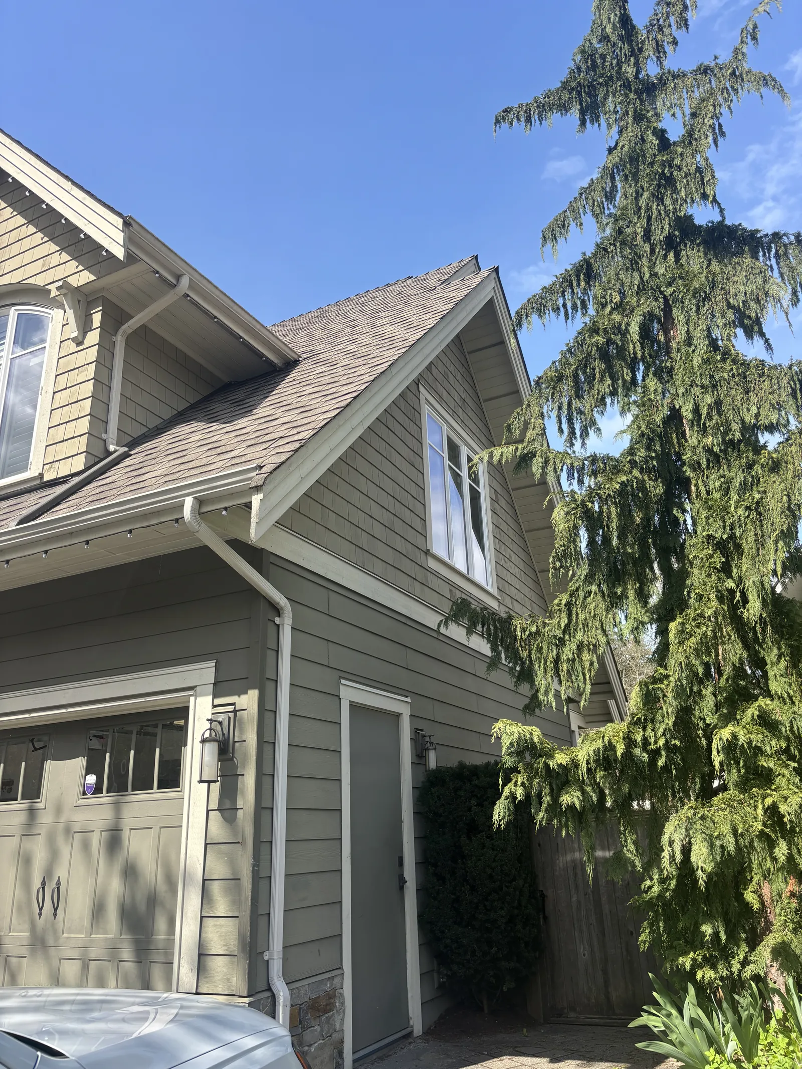 Before — Adam residence trim and fascia, Brackendale Squamish