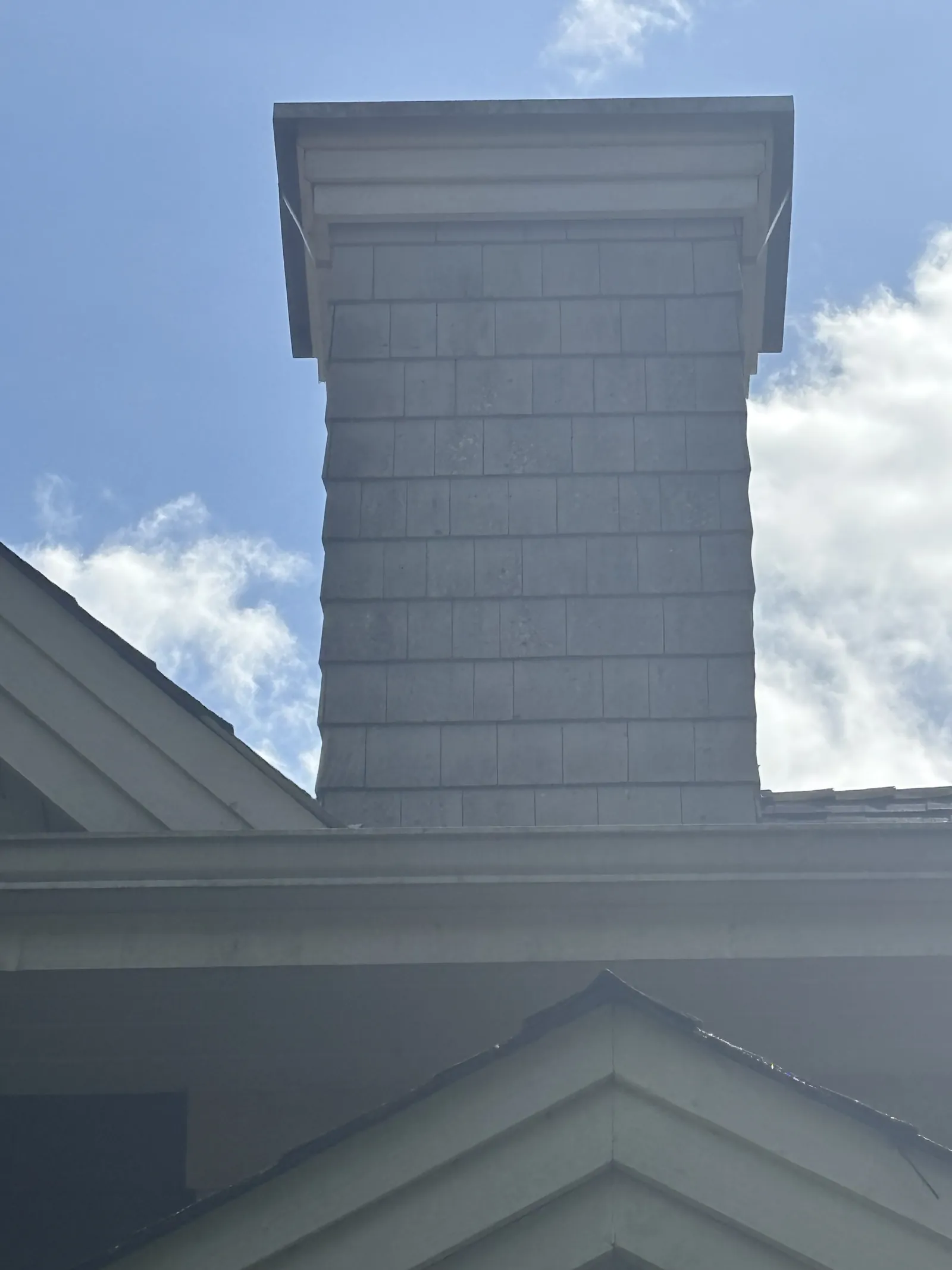Before — Adam residence soffits, Brackendale Squamish BC