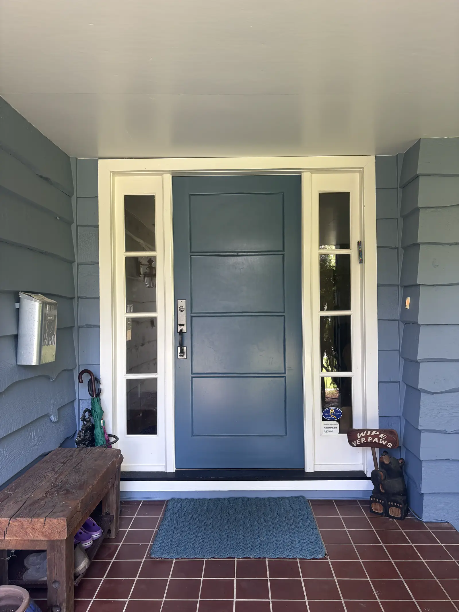 Completed full exterior repaint, Southlands Vancouver home view three