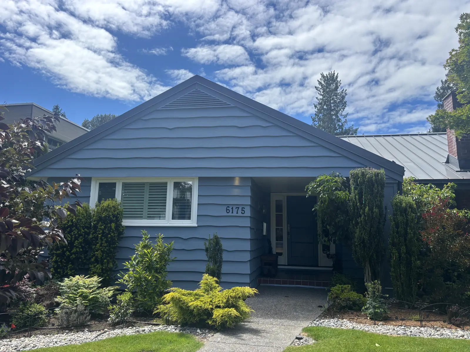 Completed full exterior repaint, Southlands Vancouver home view five