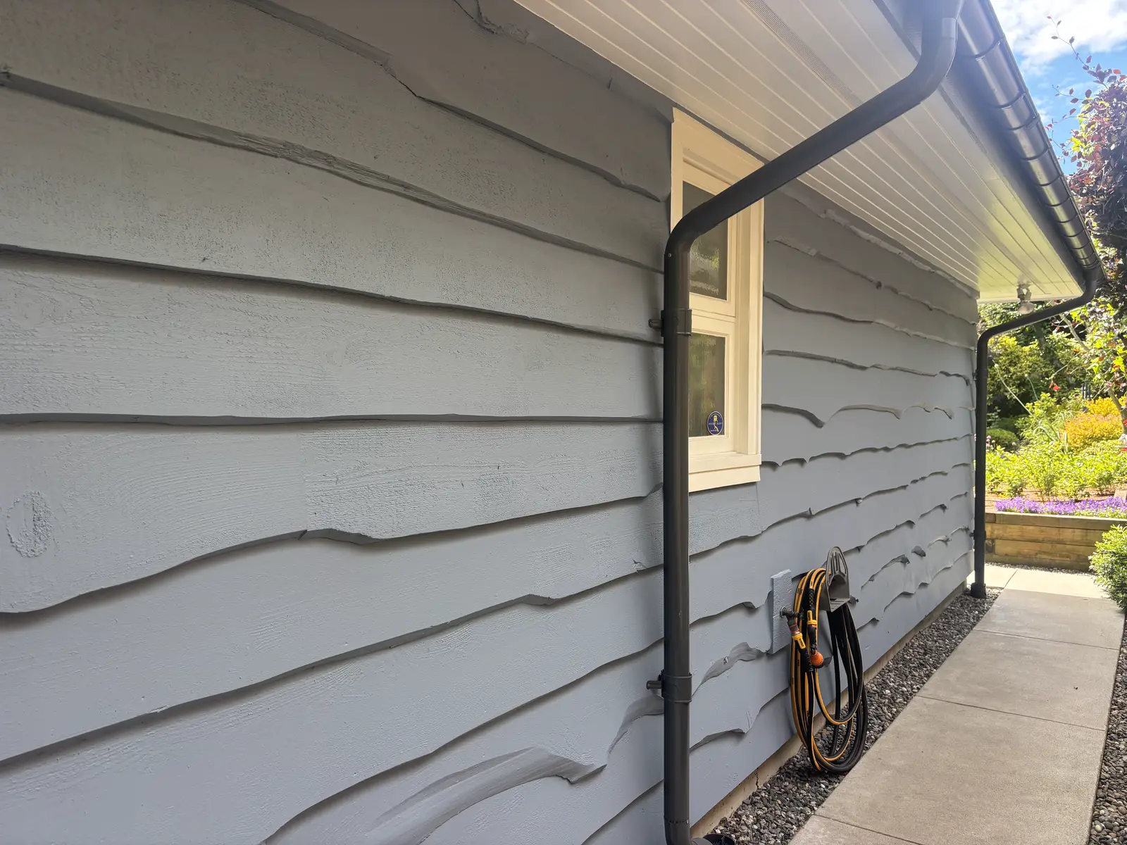 Completed full exterior repaint, Southlands Vancouver home view eleven