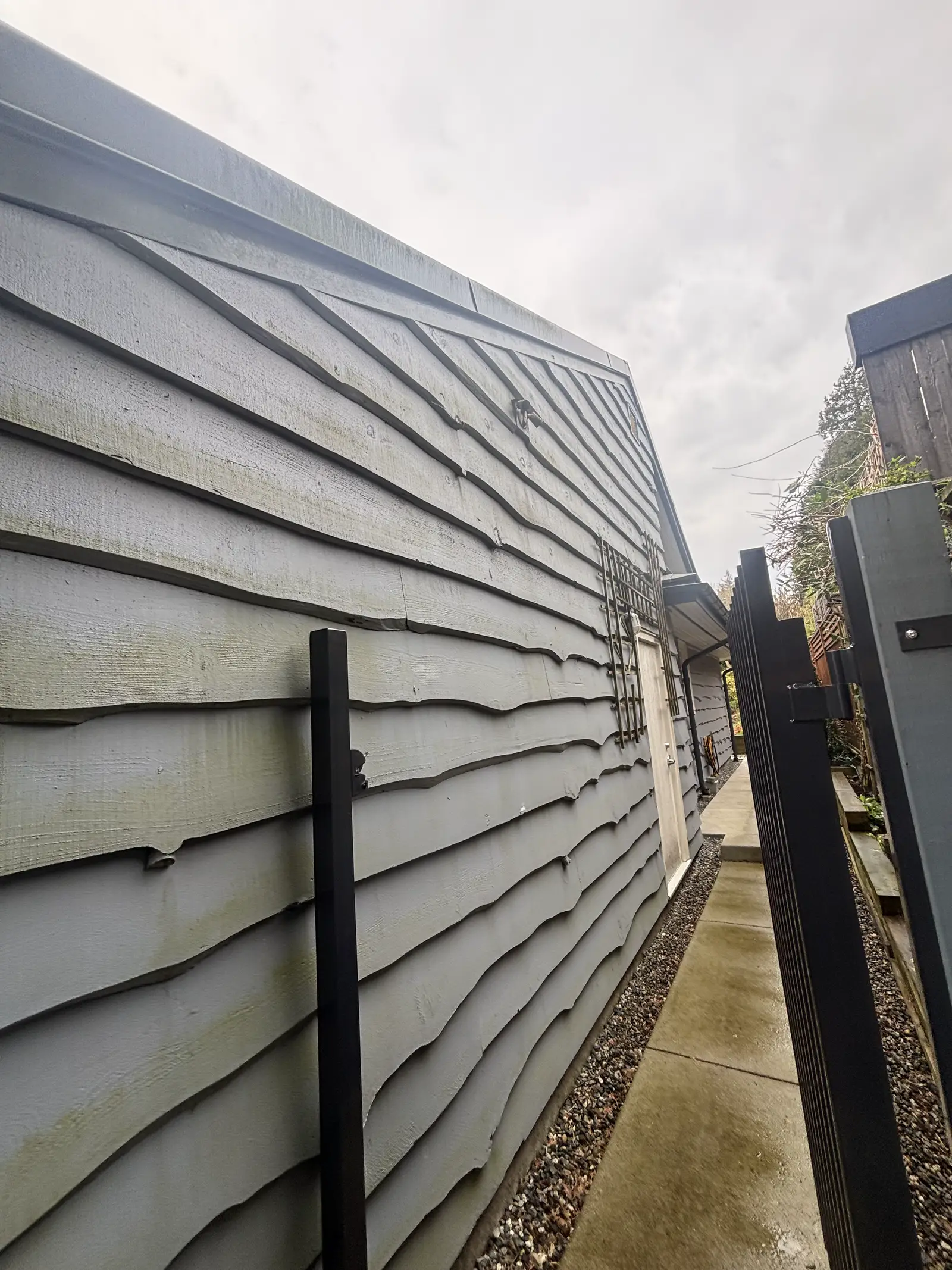 Before full exterior repaint, Southlands Vancouver home view three