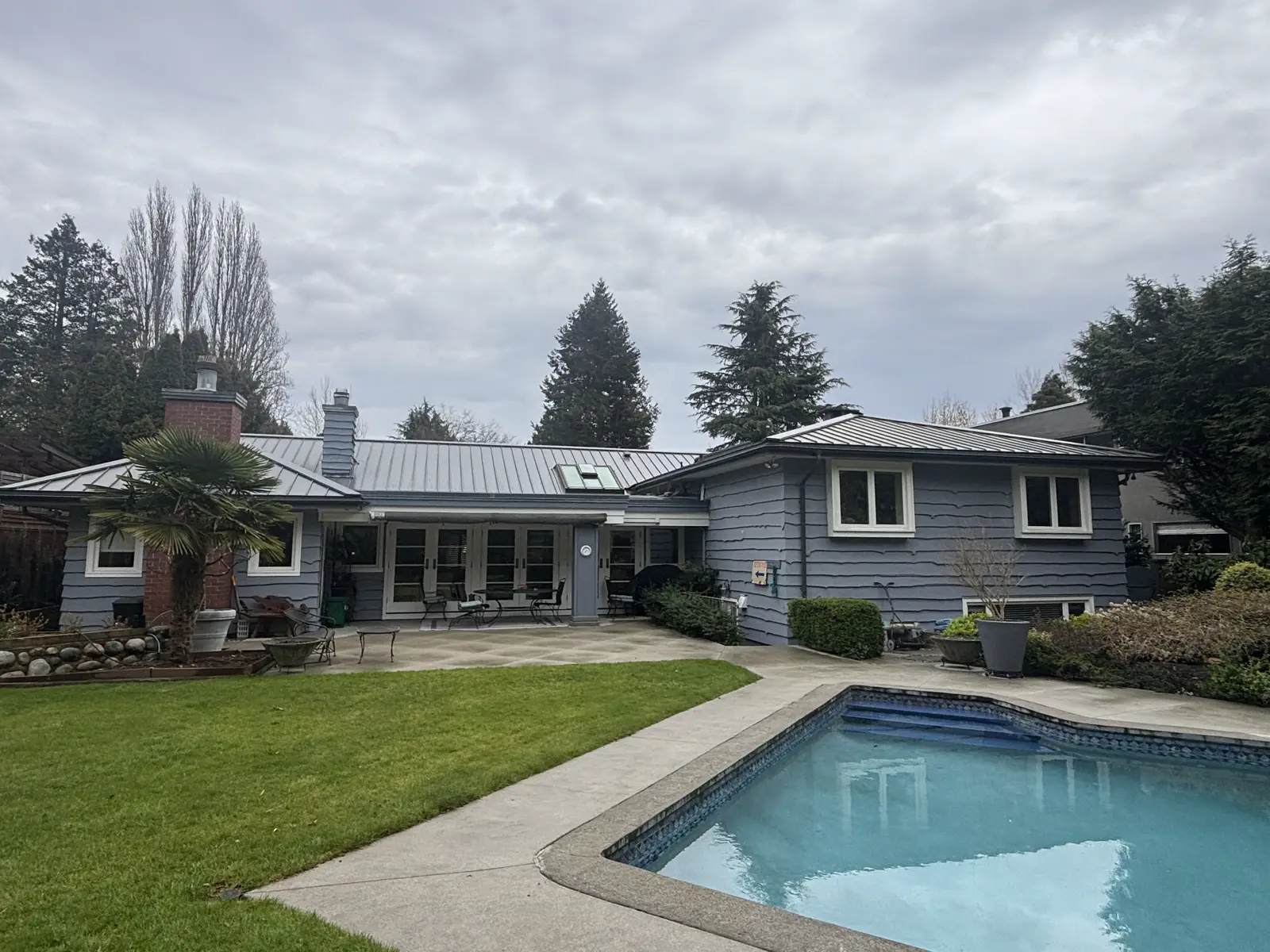 Before full exterior repaint, Southlands Vancouver home view five
