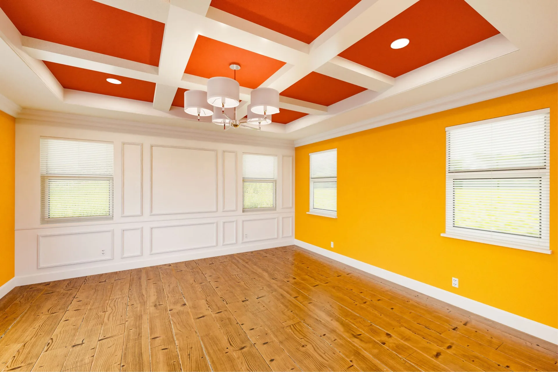 Cozy finished basement living room with light neutral walls — ceiling painting in Whistler BC