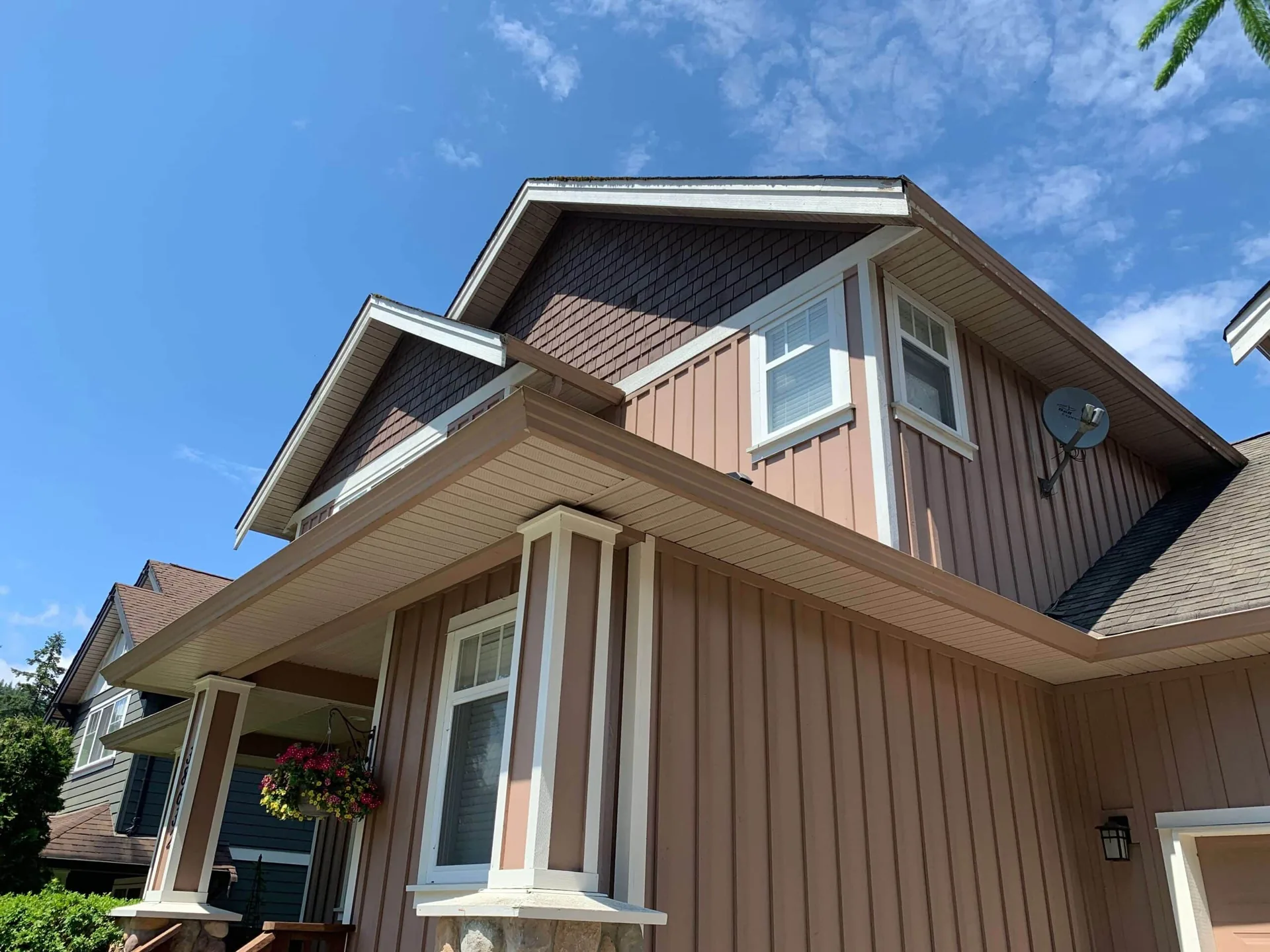 Exterior house painting in Philadelphia PA — weather and moisture management by Colour Craft Painting