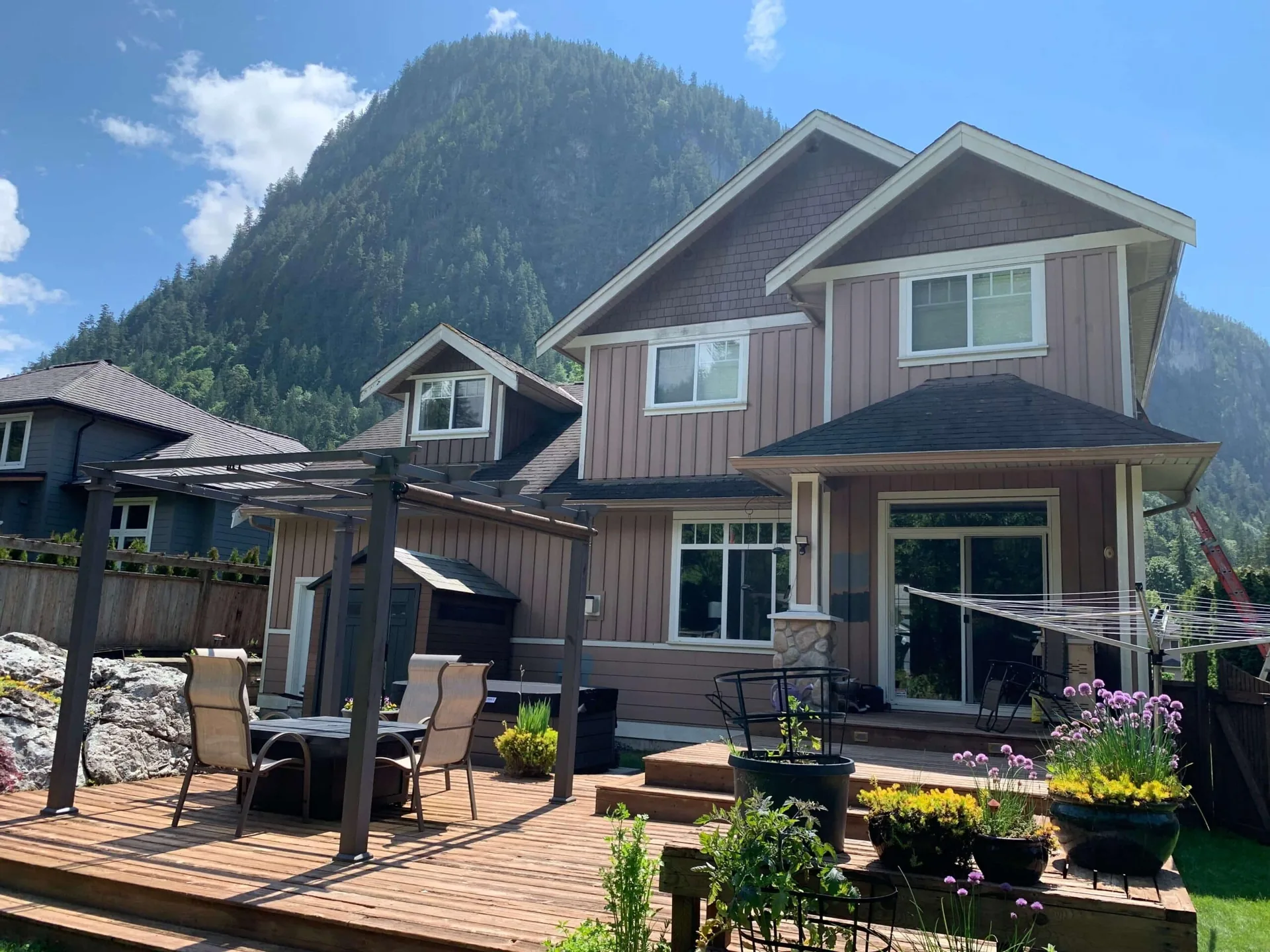 Exterior house painting in Richmond BC — paint vs stain durability by Colour Craft Painting