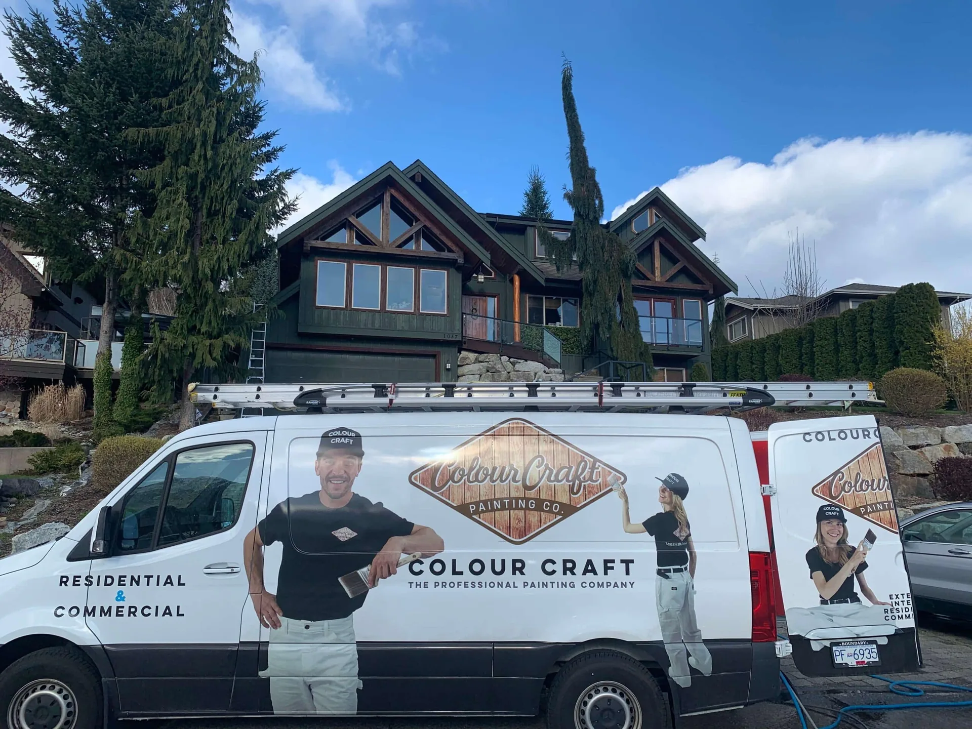 Exterior house painting in Squamish BC — Colour Craft Painting Richmond Delta