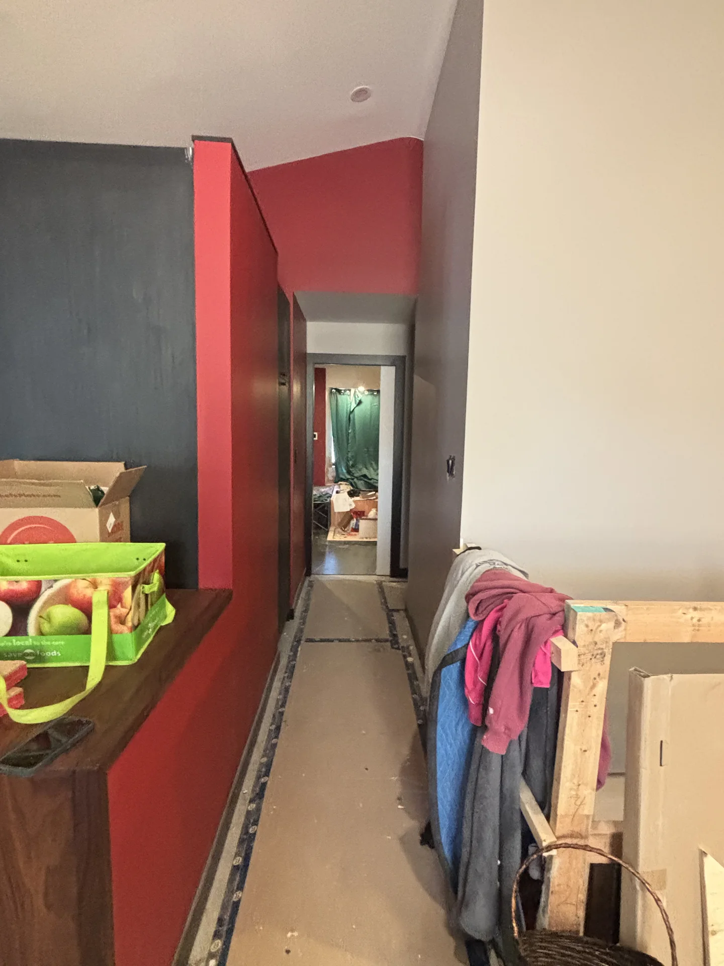After renovation repaint at Charissa residence, Valleycliffe Squamish BC