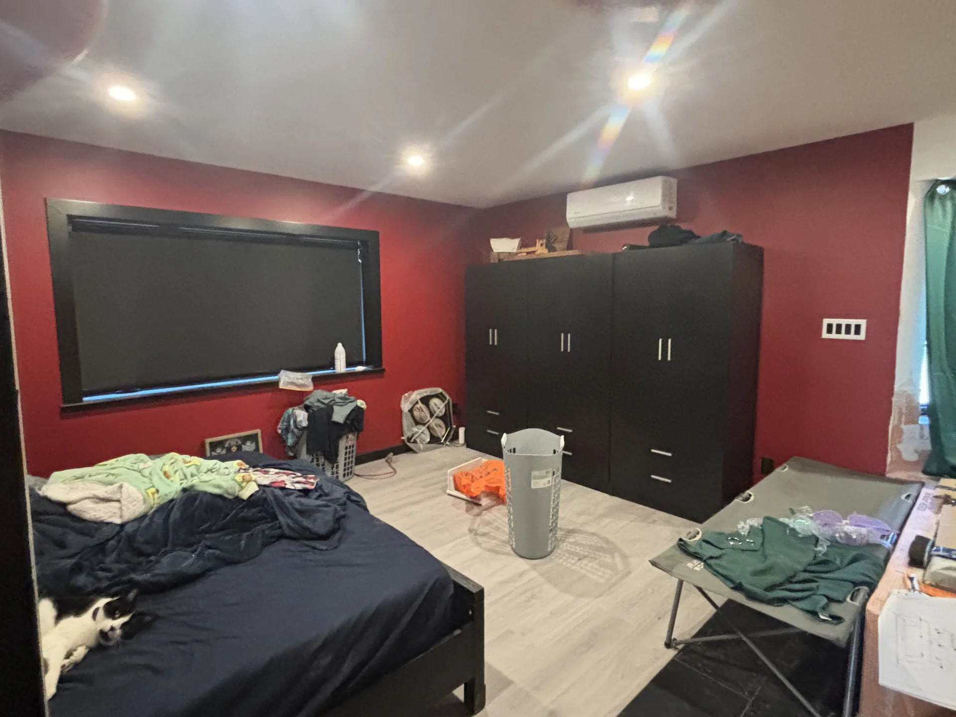 After renovation repaint at Charissa residence, Valleycliffe Squamish BC