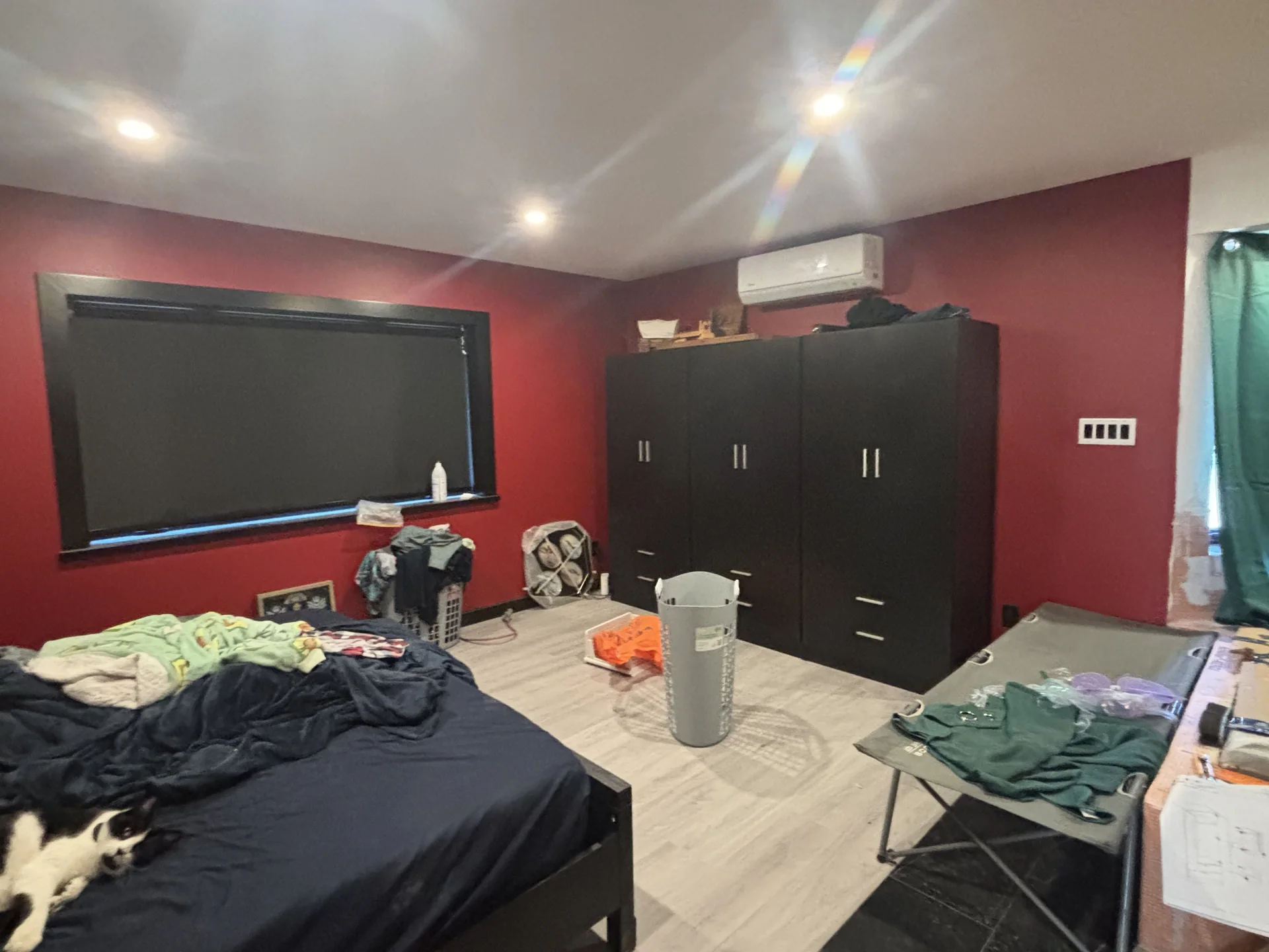 After renovation repaint at Charissa residence, Valleycliffe Squamish BC