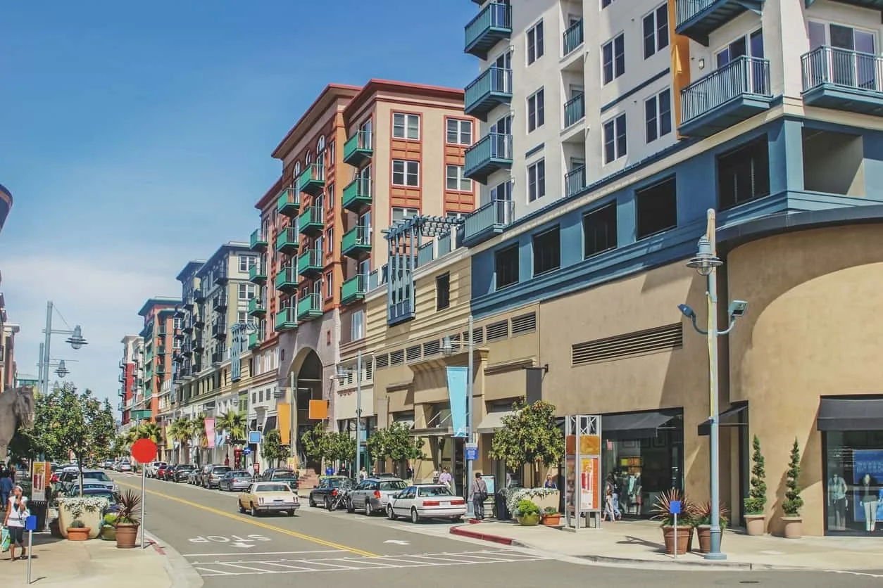 Multi-storey commercial building exterior painting — Colour Craft Painting